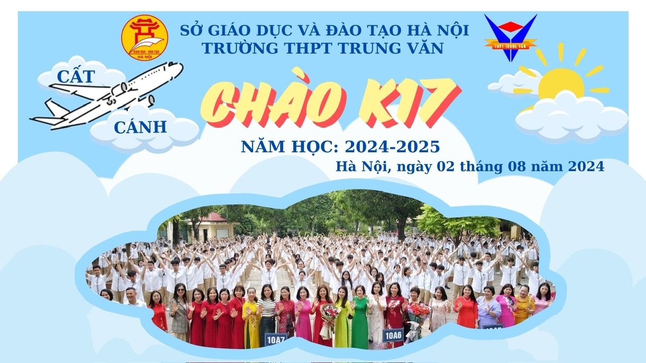 CHƯƠNG TRÌNH CHÀO K17