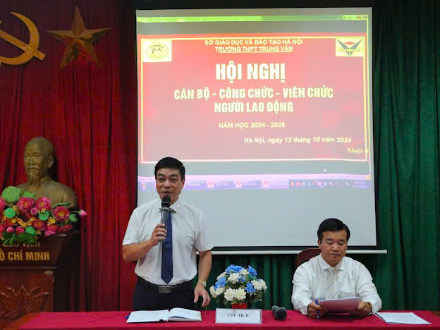 Ảnh Hội nghi CBCCVC - Năm 2024 - 2025